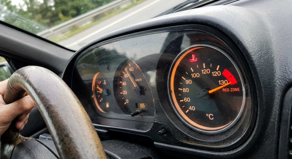 Car Temperature Overheating
