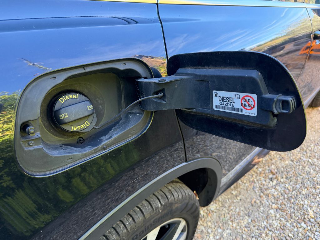 Diesel Fuel Flap